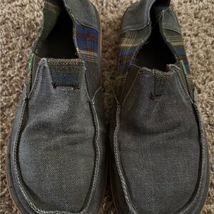 Men's Gray Slip-On Shoes